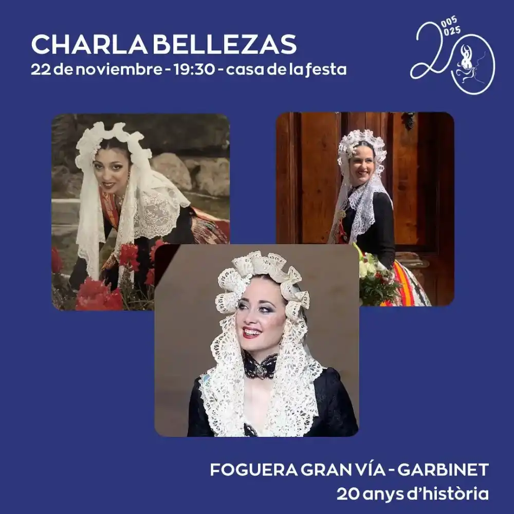 Charla de Bellezas Foguera Gran Vía-Garbinet