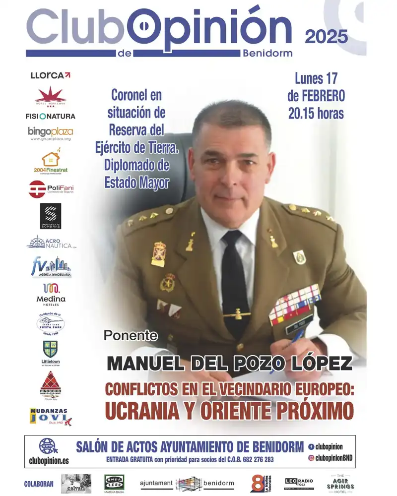Charla de D. Manuel del Pozo López ► Club de Opinión