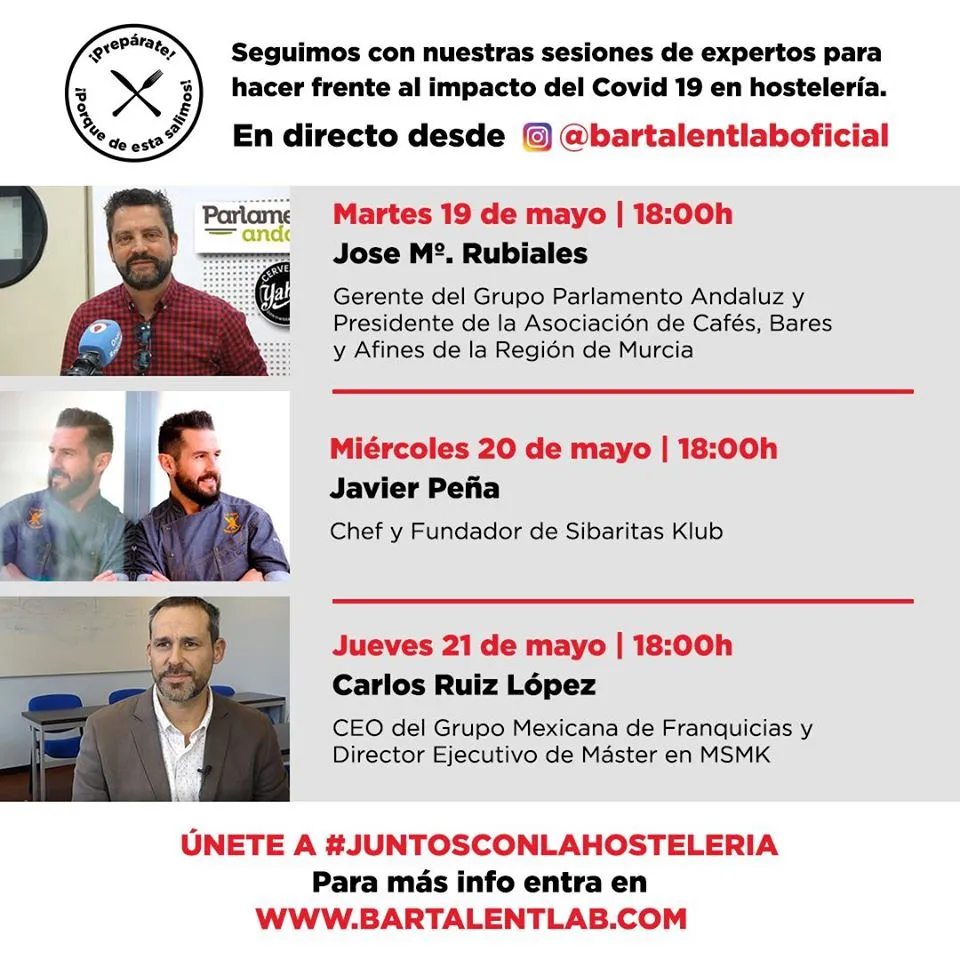 Charla en directo Bartalent Lab de Coca-Cola