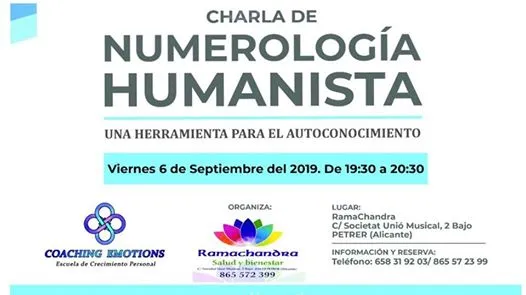 Charla Gratuita Númerologia