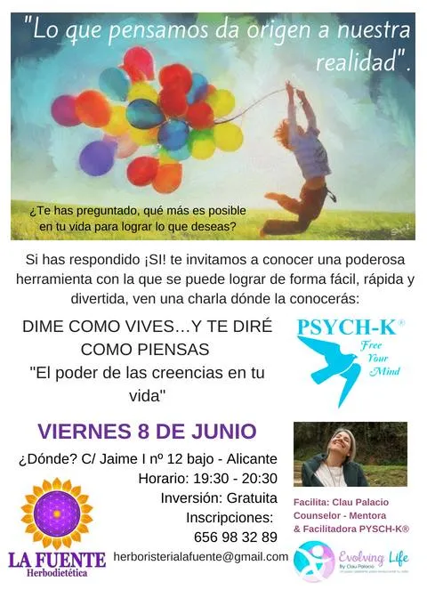 Charla Gratuita : El poder de las creencias