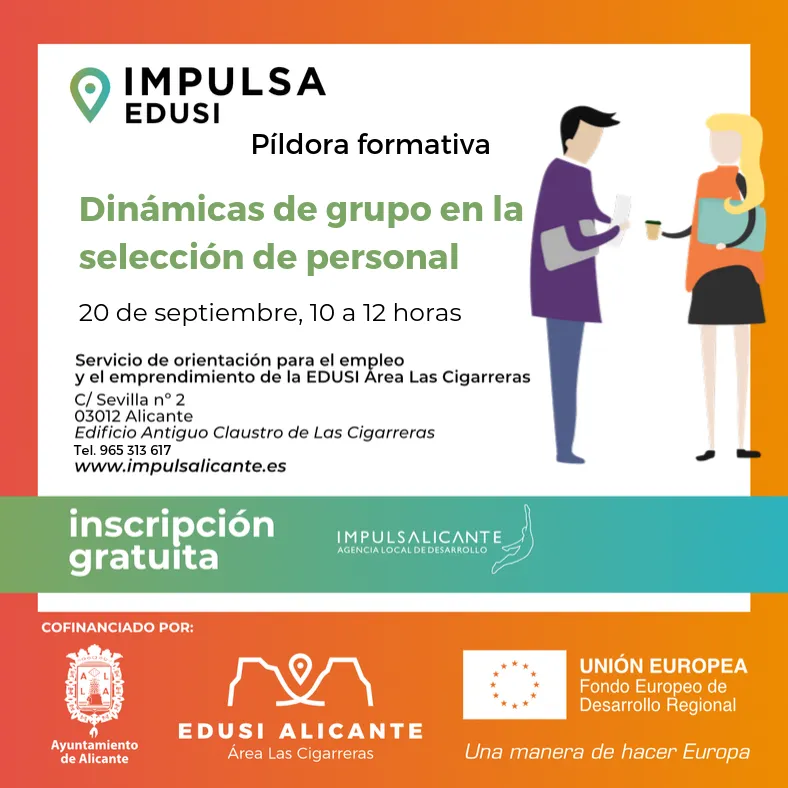 Charla Gratuita. Dinámicas de grupo en la selección de personal