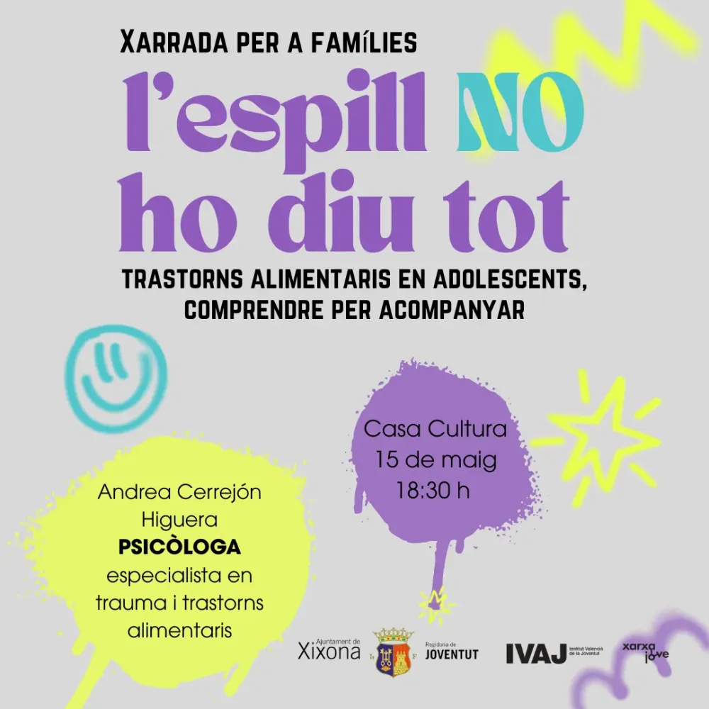 Charla para familias sobre TCA
