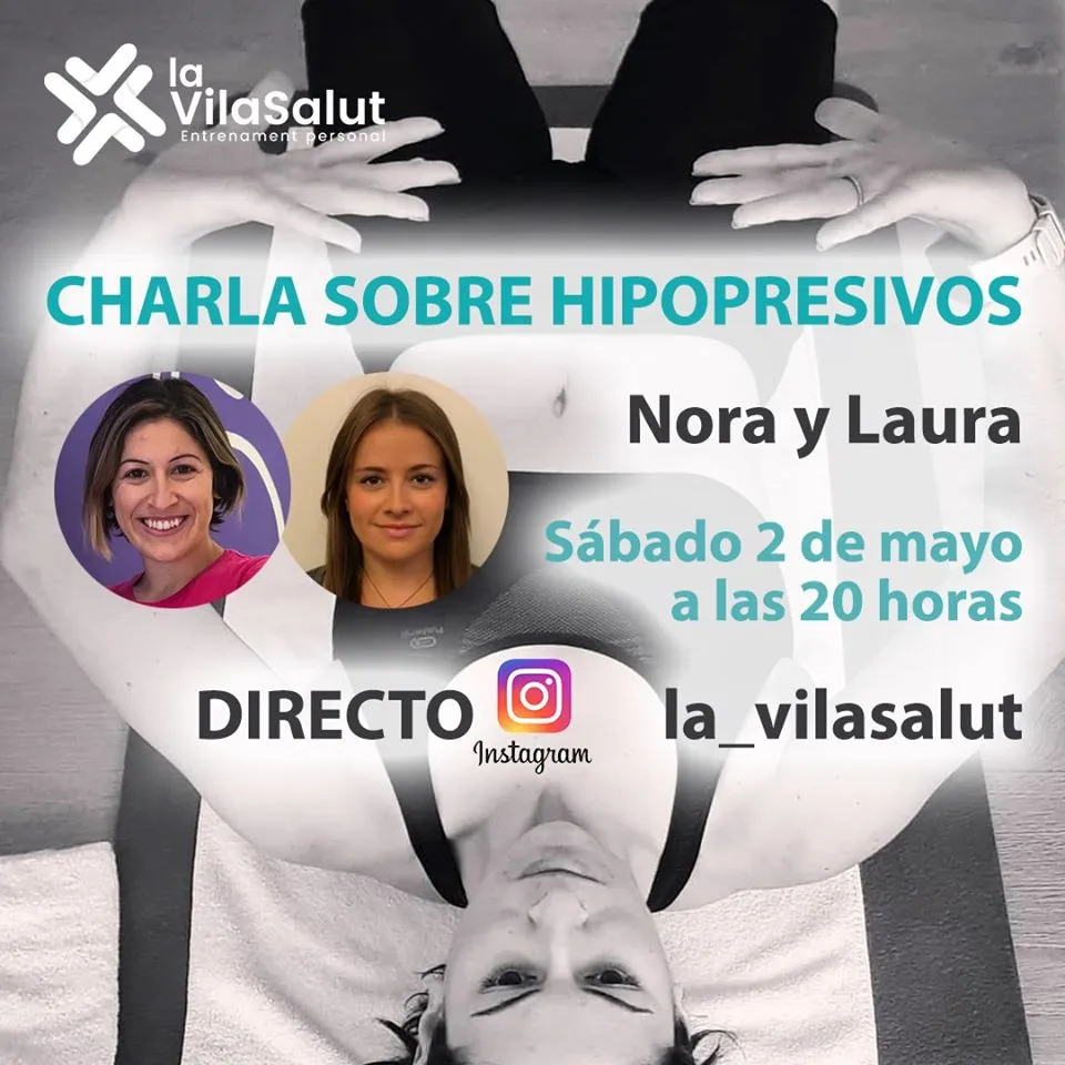Charla sobre hipopresivos Nora y Laura