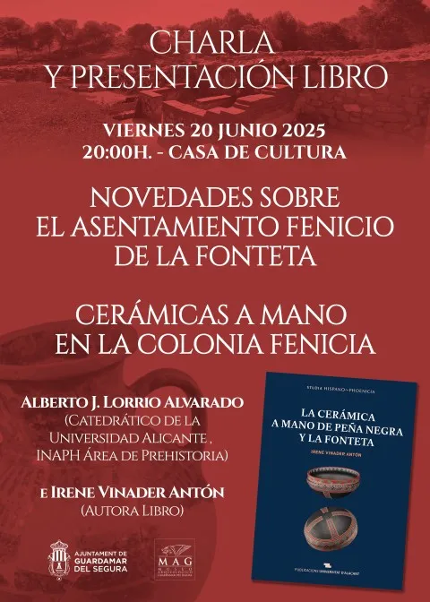 Charla y presentación libro "La cerámica a mano de peña negra y la fonteta"