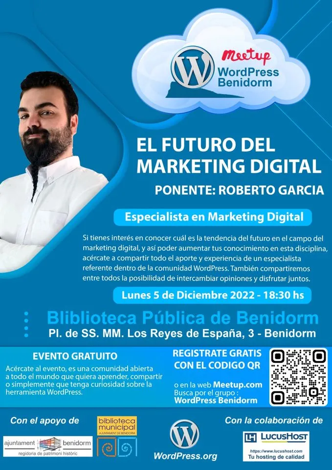 Charla "El futuro del marketing digital" - Roberto García
