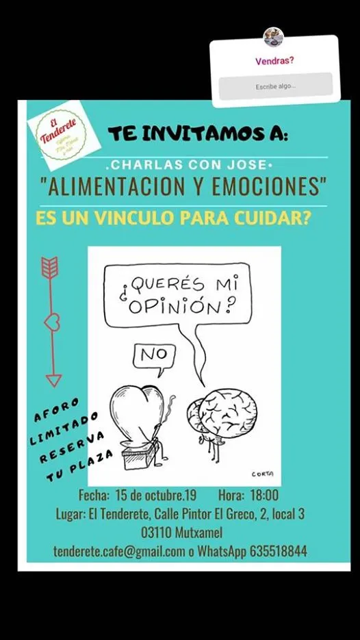 Charlas con Jose "Alimentación y Emociones"
