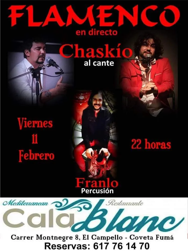 Chaskío al cante - Flamenco en directo