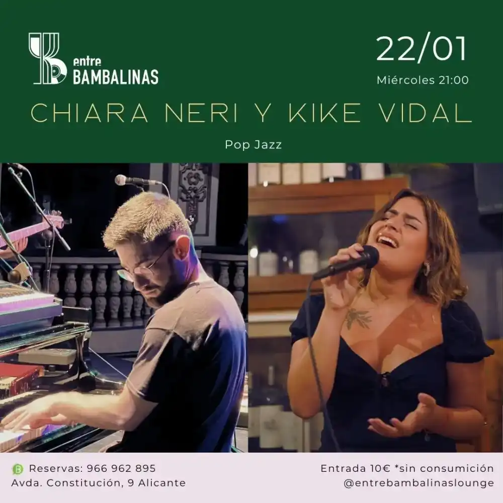 Chiara Neri & Kike Vidal / Pop jazz