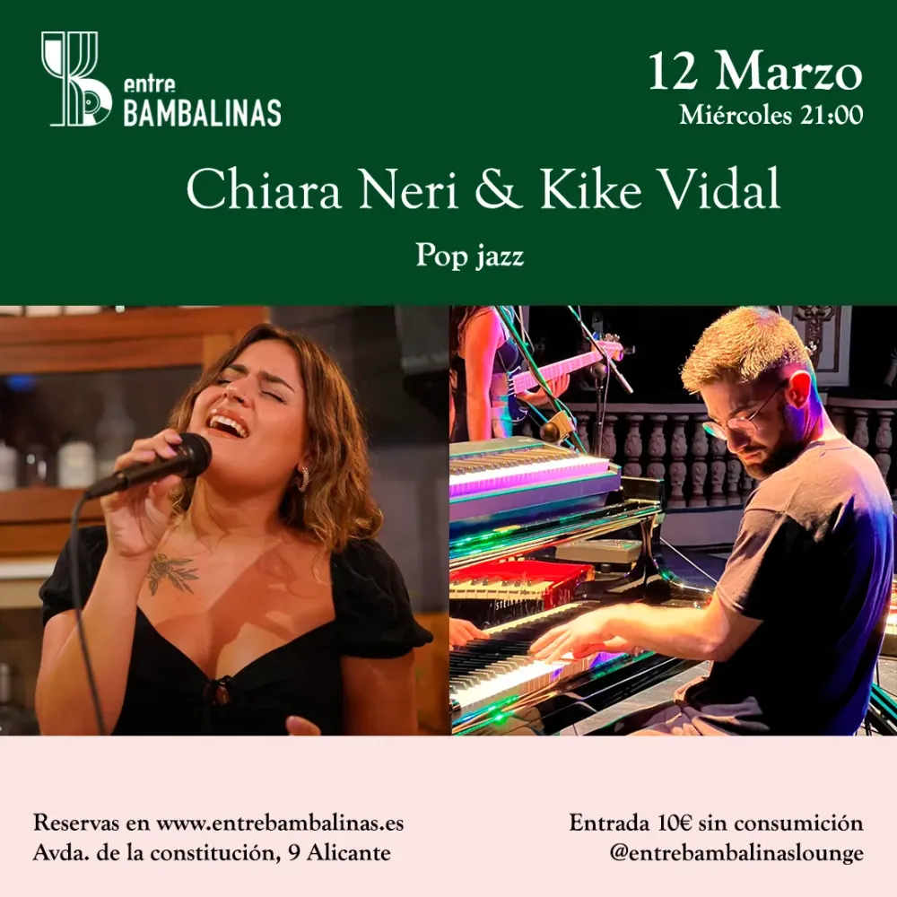 Chiara Neri & Kike Vidal / Pop Jazz