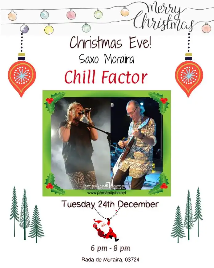 Chill Factor Xmas Eve