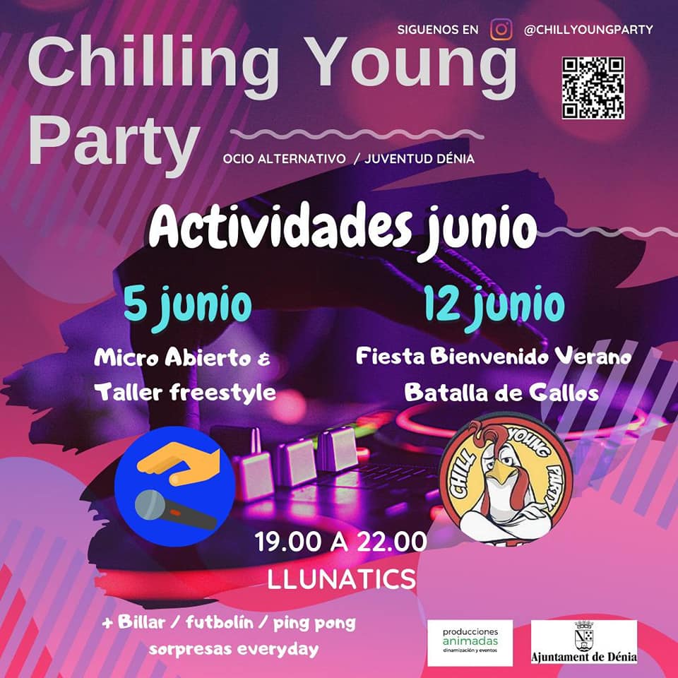 Chilling Young Party
