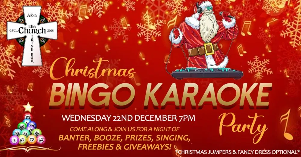 Christmas Bingo Karaoke Party!