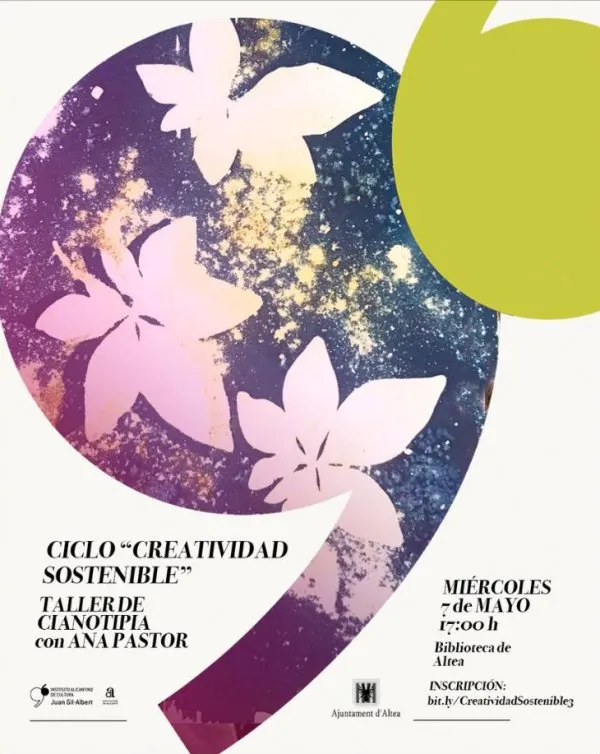 Ciclo "Creatividad sostenible": Taller de Cianotipia con Ana Pastor