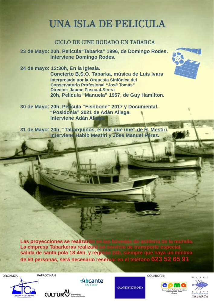 Ciclo de cine Tabarca 2025