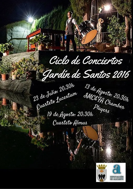 Ciclo de conciertos Jardín de los Santos