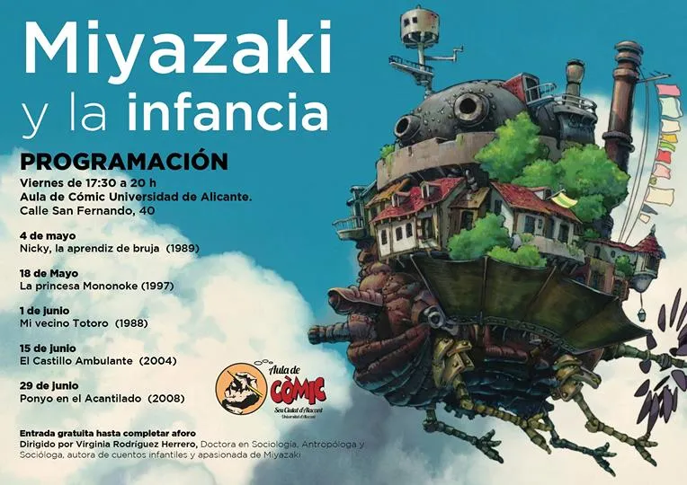 Ciclo dedicado a Miyazaki y la infancia
