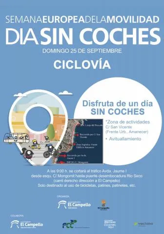 Ciclovía Campello 2022