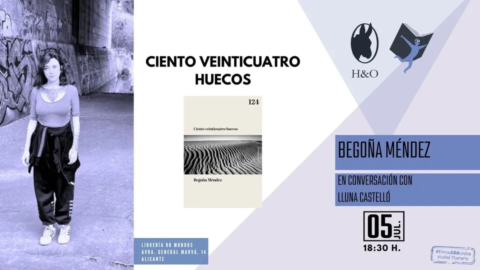 Ciento veinticuatro huecos (Begoña Méndez) ► Ciudad Literaria