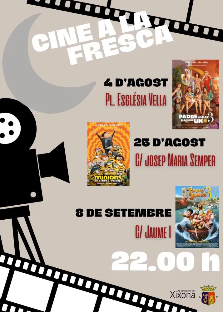 Cine a la fresca 2023 Jijona