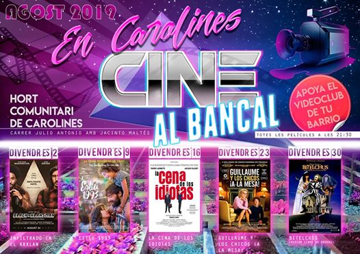 Cine al Bancal 2019 Alicante
