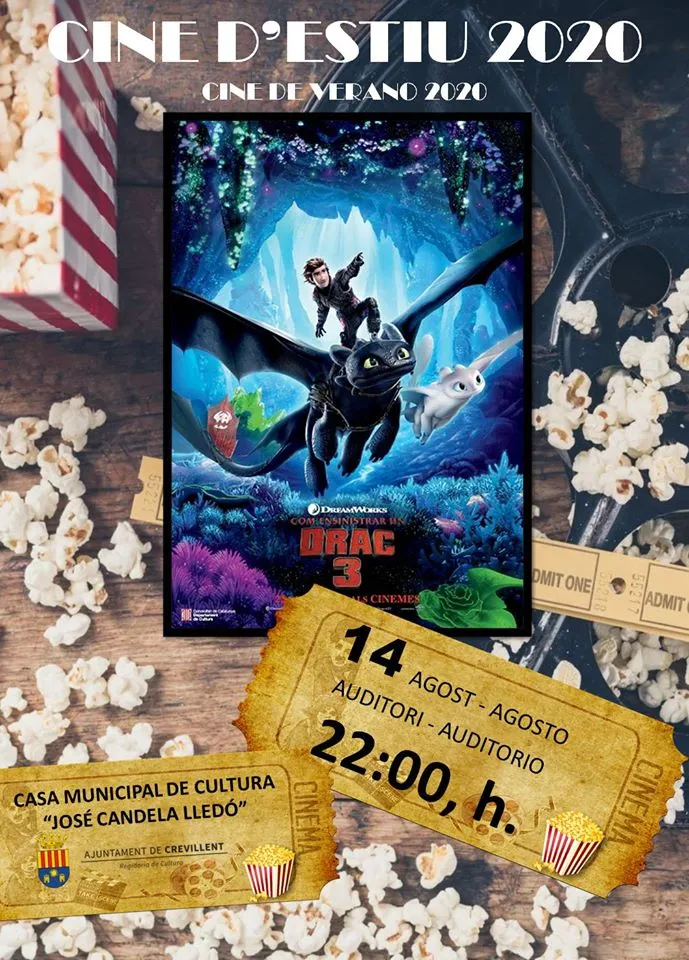 Cine de verano Crevillente 2020