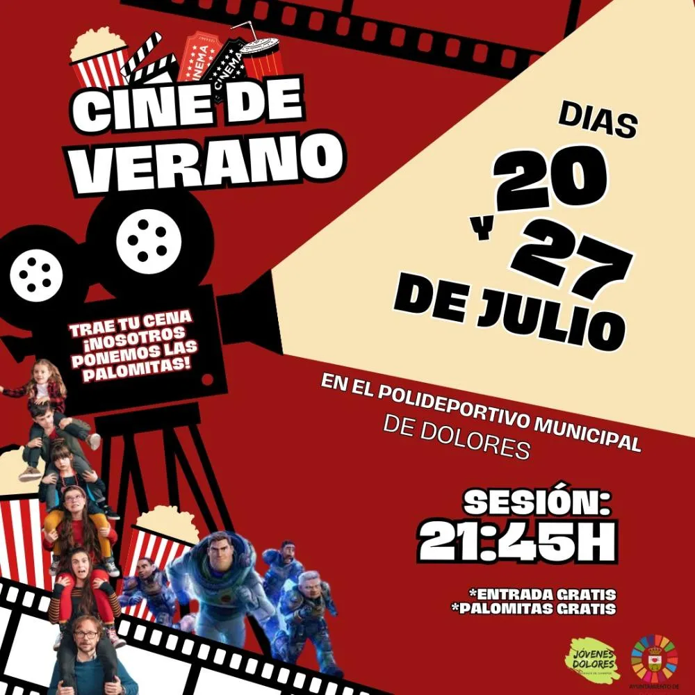 Cine de verano en Dolores