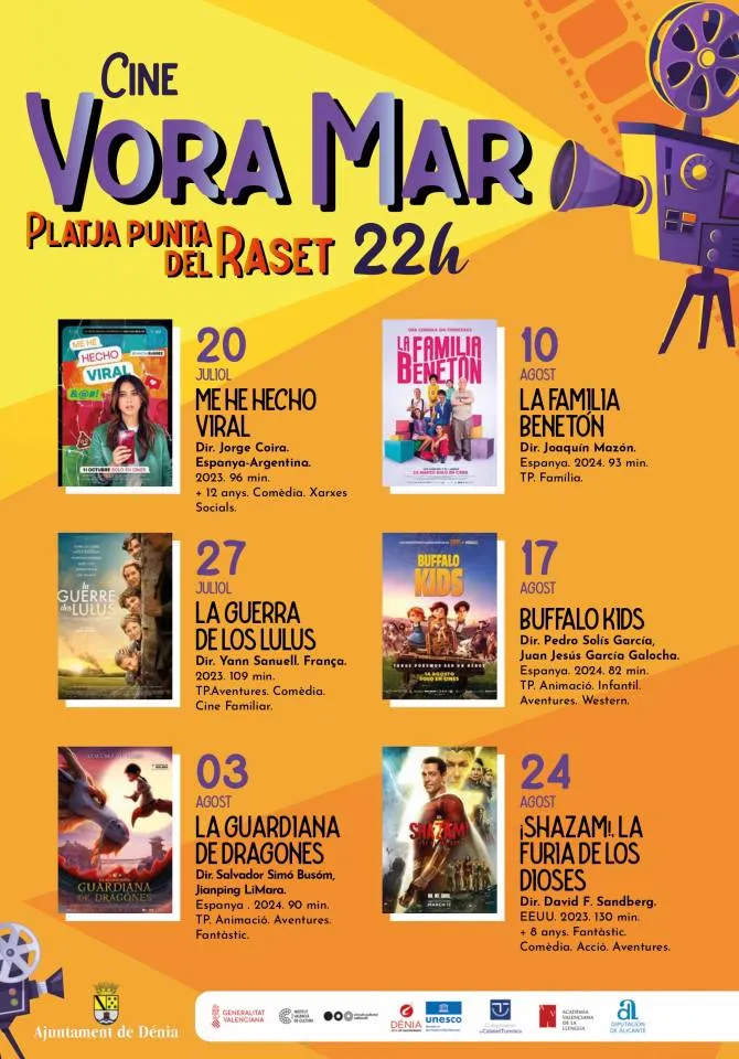 Cine Vora Mar Dénia 2025
