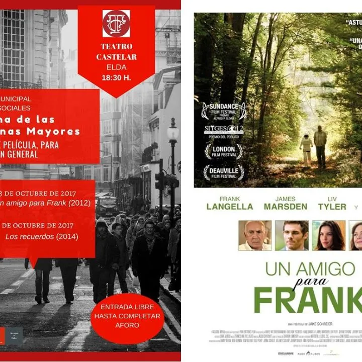 Cine "un Amigo Para Frank" - Teatro Castelar