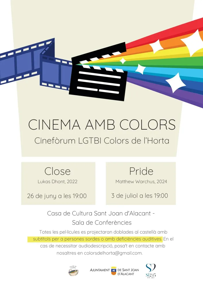 Cinema Amb Colors - Cinefòrum LGTBI Colors de l'Horta
