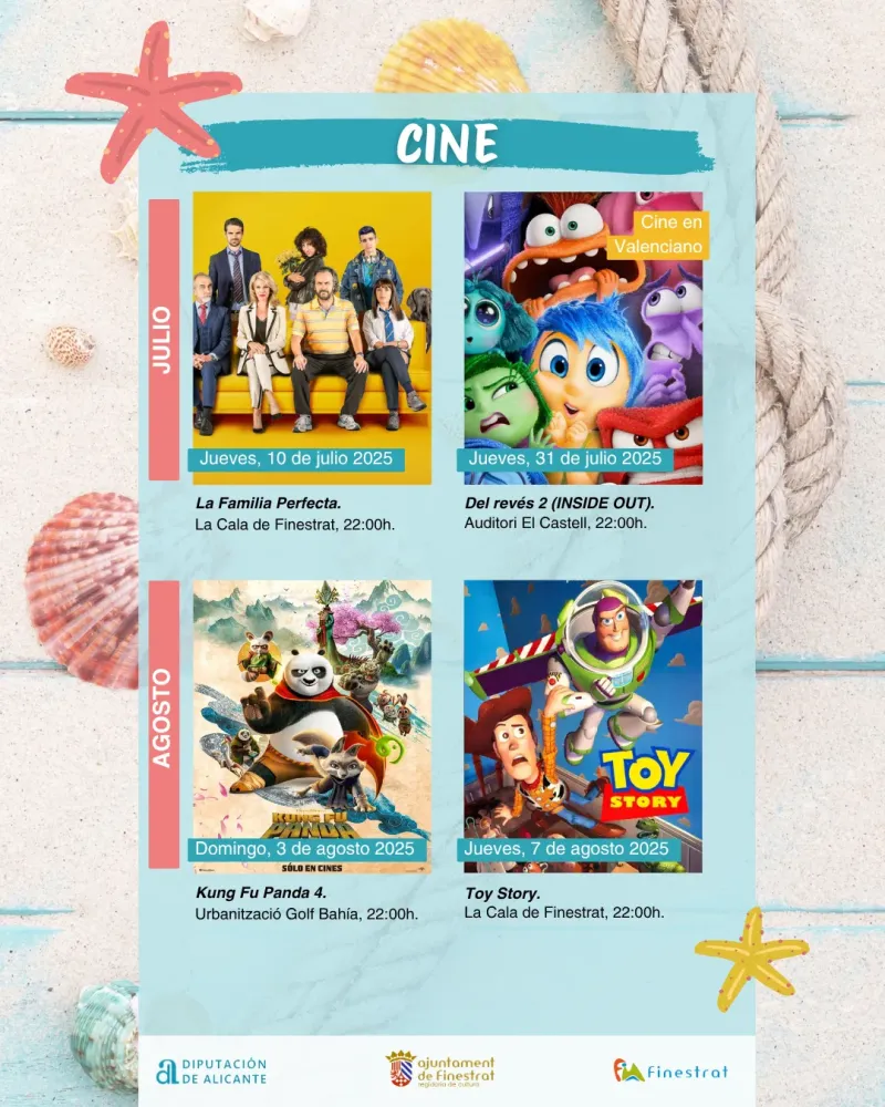 Cines de verano en Finestrat