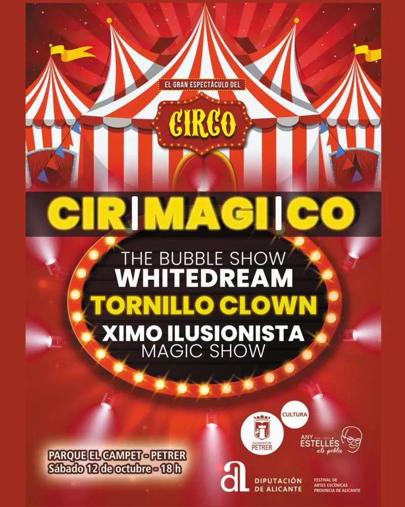 Cir|Magi|Co - Whitedream, Tornillo Clown y Ximo Ilusionista