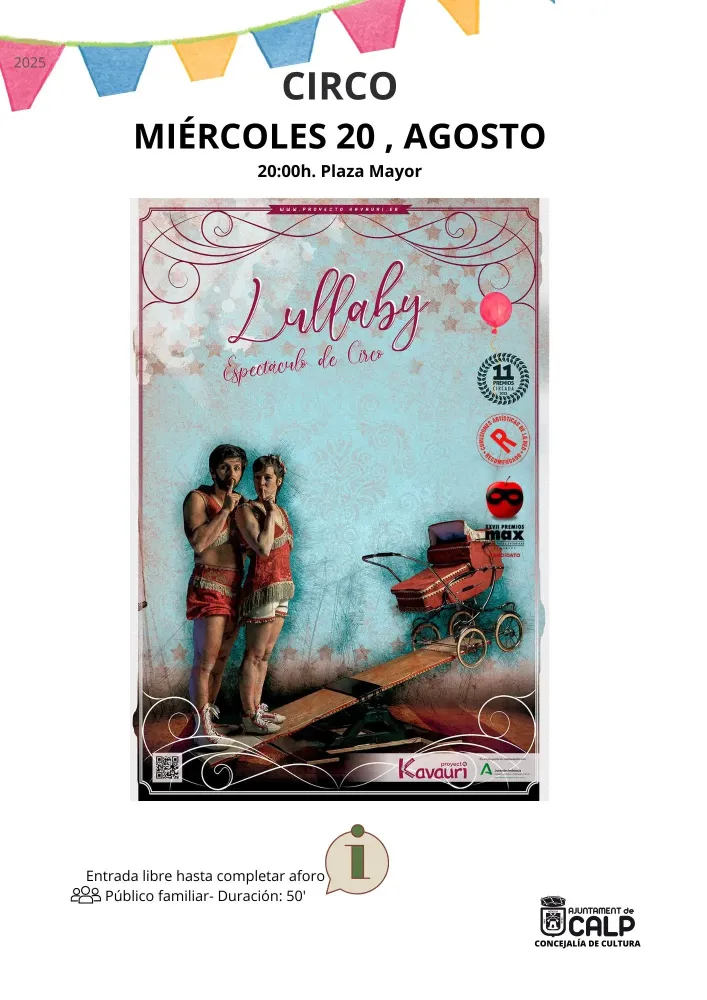 Circo Lullaby en Calpe