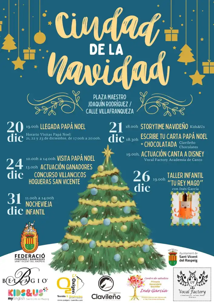 Ciudad de la Navidad San Vicente del Raspeig 2024