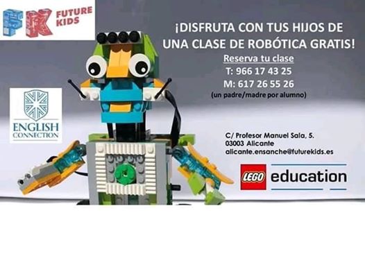 Clase de robótica educativa gratis