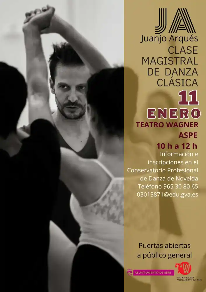 Clase Magistral de Danza Clásica Impartida por Juanjo Arqués