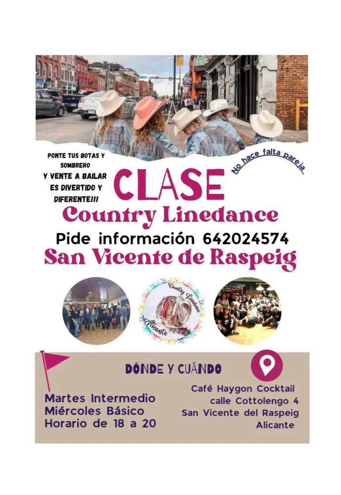 Clases Country Linedance