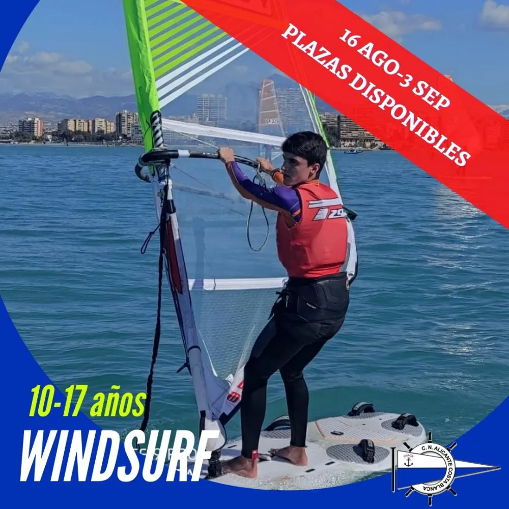 Clases de Windsurf Infantil en Alicante