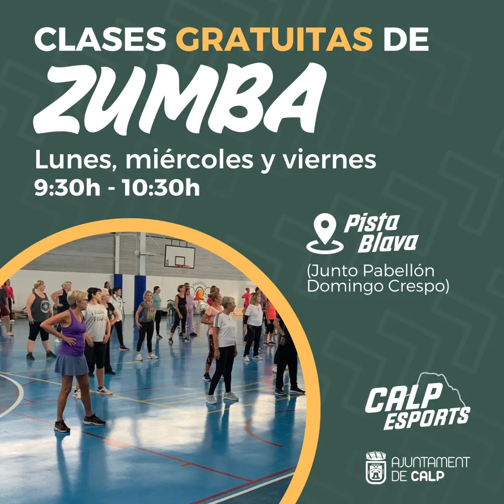 Clases Gratuitas de Zumba