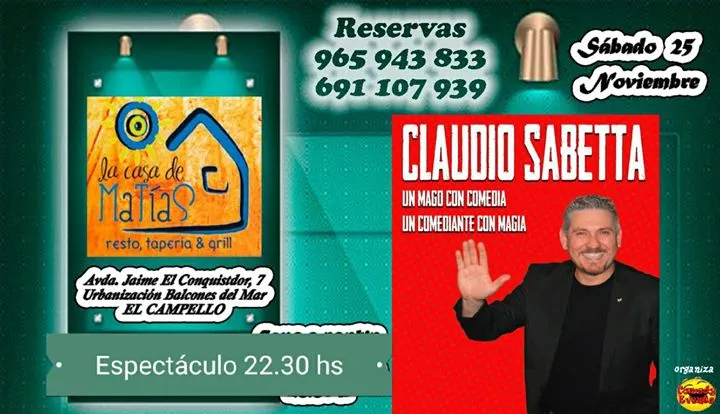 Claudio Sabetta en El Campello