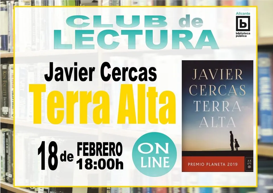 Club de Lectura con Javier Cercas Terra Alta