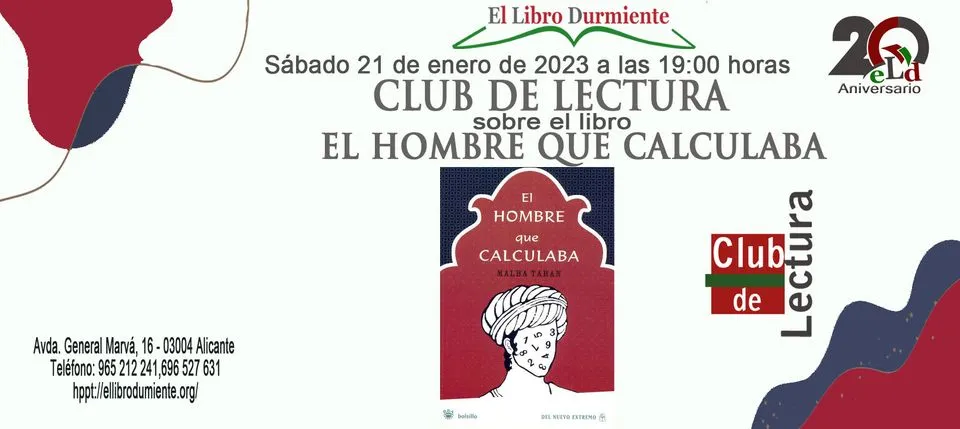 Club de Lectura libro El hombre que calculaba de Malba Tahan