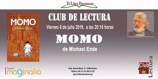 Club de Lectura libro MOMO de Michel Ende