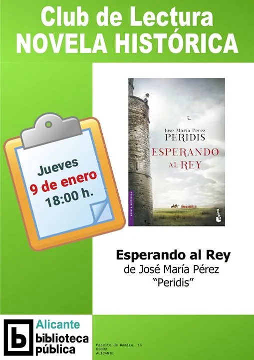 Club de Lectura Novela Histórica Alicante