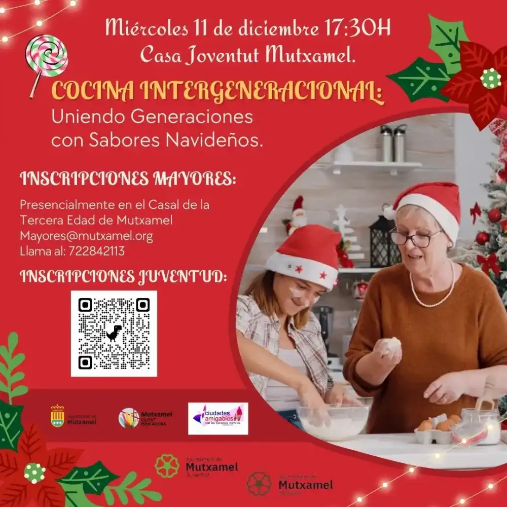 Cocina Intergeneracional: Uniendo generaciones con sabores navideños