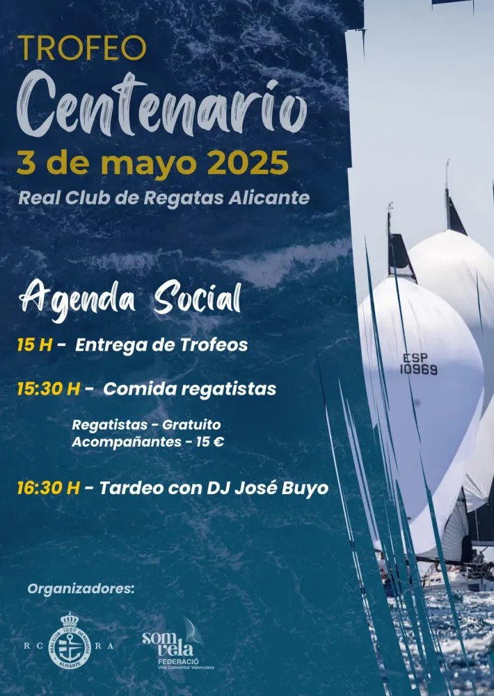 Comida Acompañantes Regatistas Trofeo Centenario