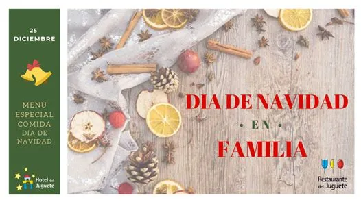 Comida Familiar Dia de Navidad en Ibi 2019