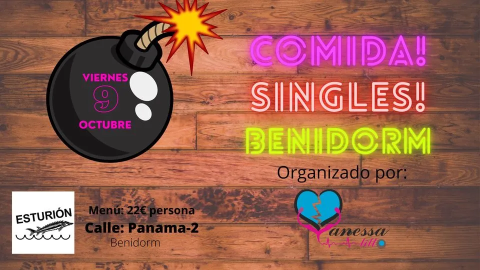 Comida singles en Benidorm