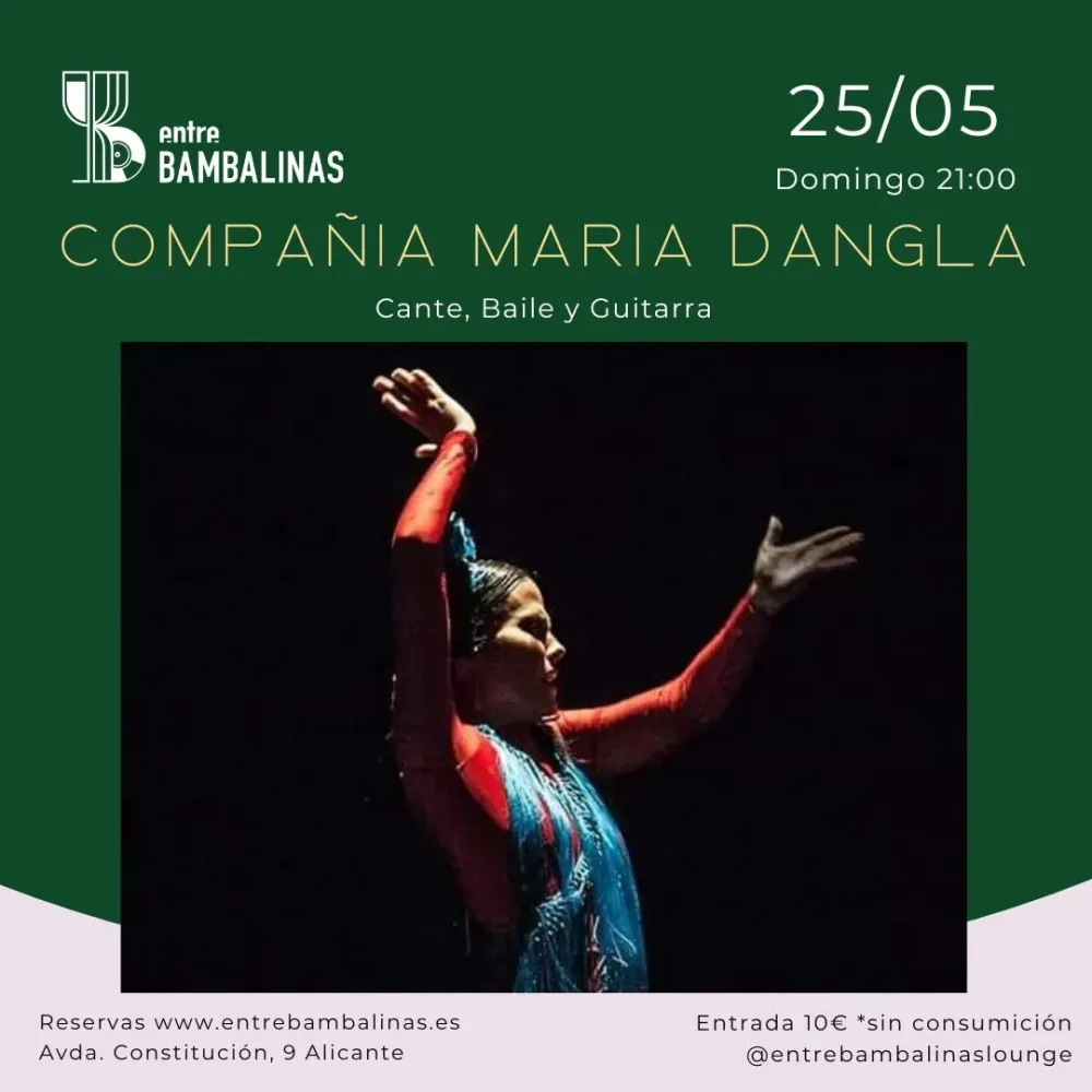 Compañía flamenca Maria Dangla / Flamenco - cante, baile y guitarra