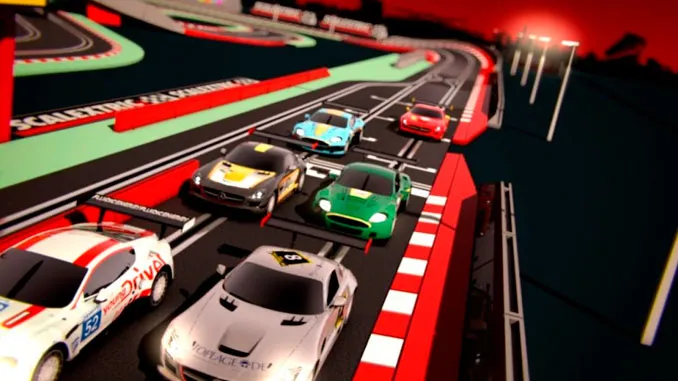 Competición de Scalextric en Orihuela Costa